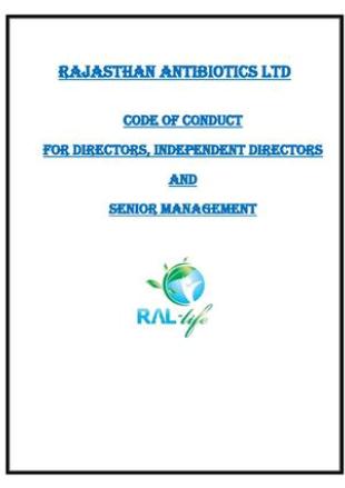 Code of Conduct for Directors _ Senior Management